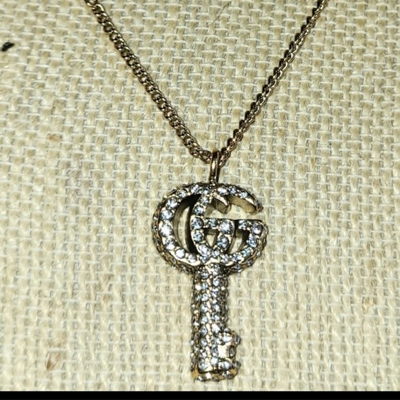 Gucci Jewelry - STUNNING LUXURY 😍 GUCCI KEY NECKLACE 🔑 IN 14K GOLD PLATED